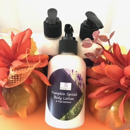 All-Natural Pumpkin Spice Lotion