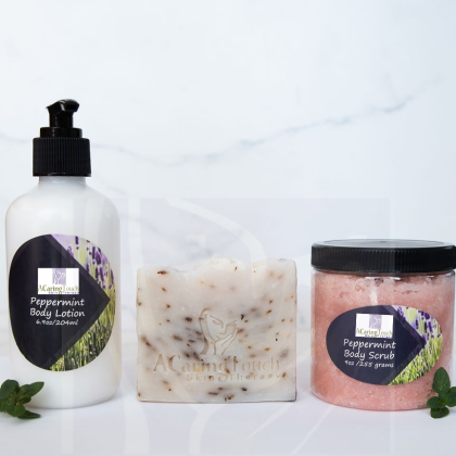 Peppermint Bath and Body Collection