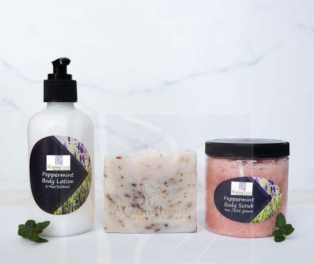 Peppermint Bath and Body Collection
